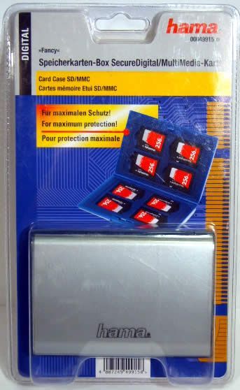 Image of HAMA Memorycard holder (8x SD) Secure Digital (IT3735)