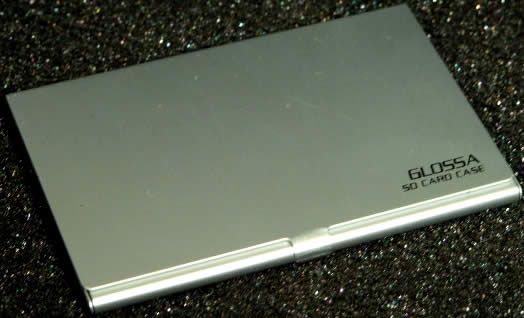 Image of Slim Aluminium memorycard holder (3x SD) (IT3736)