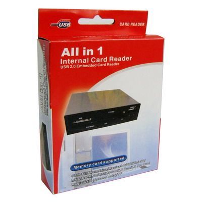 Image of IT Media PC front panel CardReader *black* (IT5763)