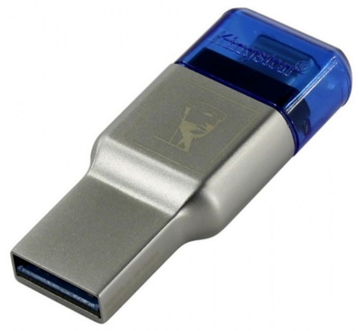 Image of Kingston USB 3.1 MobileLite DUO 3C UHS-II microSDXC Memória kártya író/olvasó Kingston USB 3.1 MobileLite DUO 3C microSD Card Reader (UHS-II) FCR-ML3C !info (IT14800)