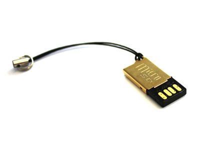 Image of Mini CardReader *microSD* golden (IT5125)