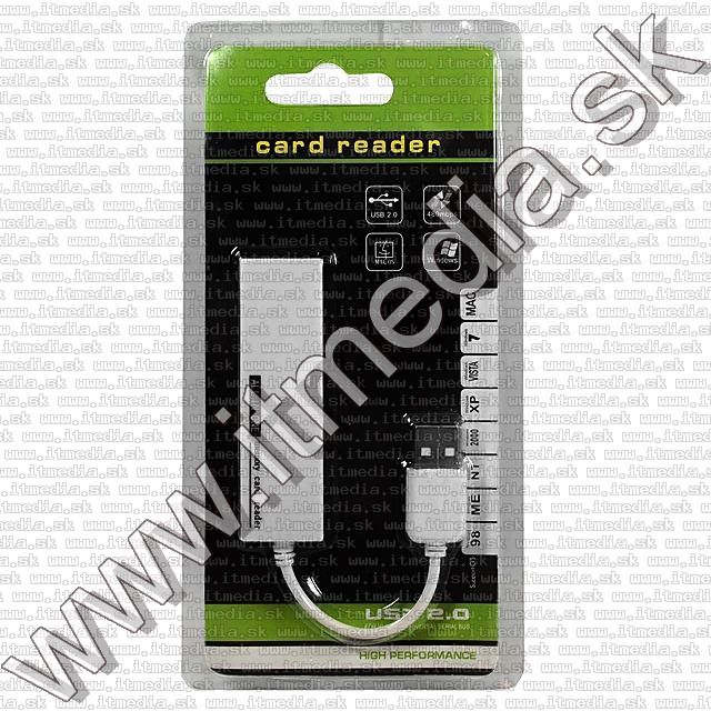 Image of Mini Memory Card Reader SDHC-MiniSD-microSD-MS-M2 *B79* (IT8130)
