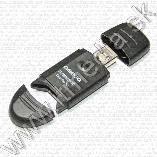 Image of Mini USB Cardreader SD - MMC *Transparent*(56840) (IT1685)