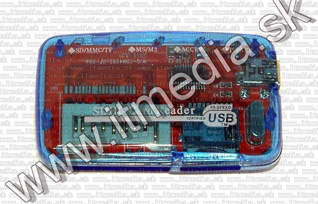 Image of Mini Memory Card Reader SDHC-microSD-MS-M2 (IT4724)