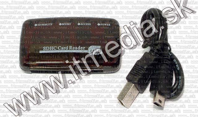 Image of Mini Memory Card Reader SDHC-microSD-MS-M2 (IT4724)