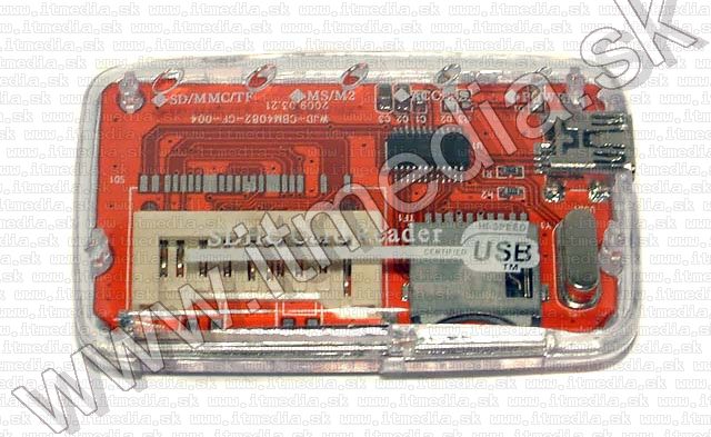 Image of Mini Memory Card Reader SDHC-microSD-MS-M2 (IT4724)