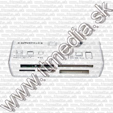 Image of Omega All-in-1 mini Memory Card Reader 40559 (IT7665)