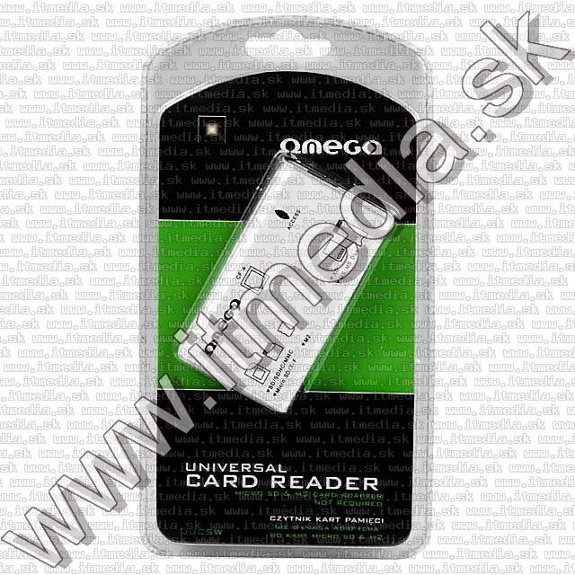 Image of Omega All-in-1 mini Memory Card Reader 40559 (IT7665)