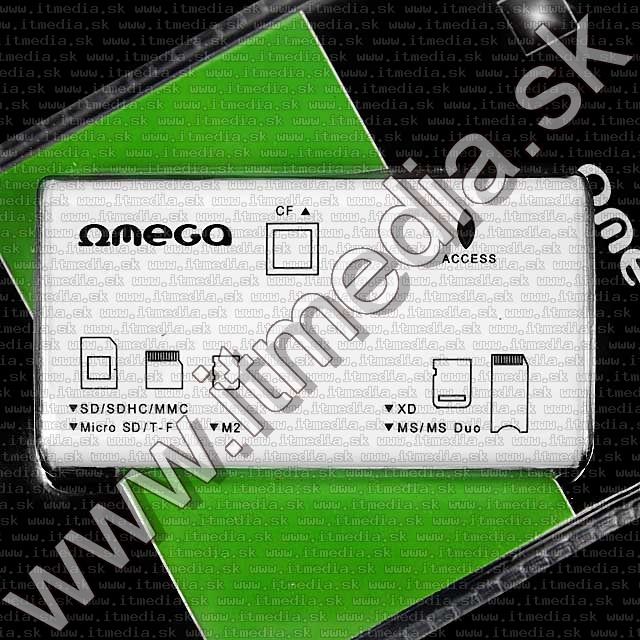 Image of Omega All-in-1 mini Memory Card Reader 40559 (IT7665)