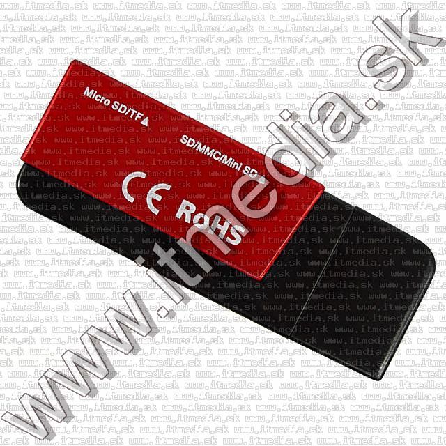 Image of Omega All-in-1 mini Memory Card Reader RED (40962) (IT8824)