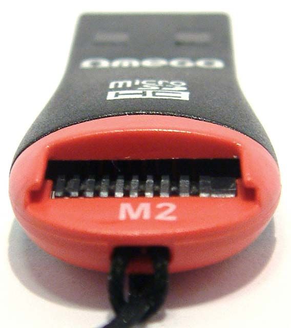 Image of Mini USB Cardreader for M2 and microSD cards (IT4425)