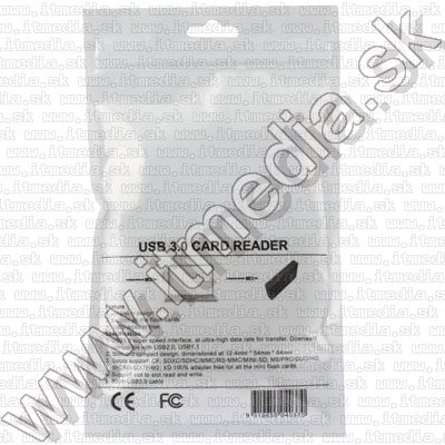 Image of USB 3.0 Super Speed SD-XD-CF-MS-M2-TF Memory Card Reader (IT9126)