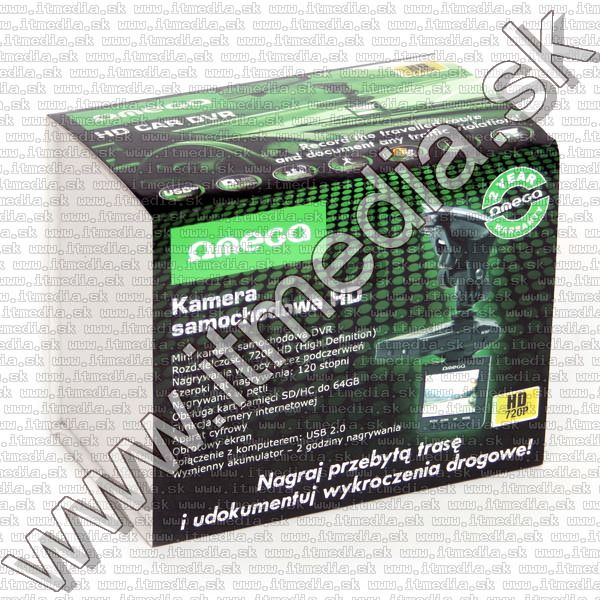 Image of Omega HD Car DVR *2,4col TFT* (41323) (IT7873)
