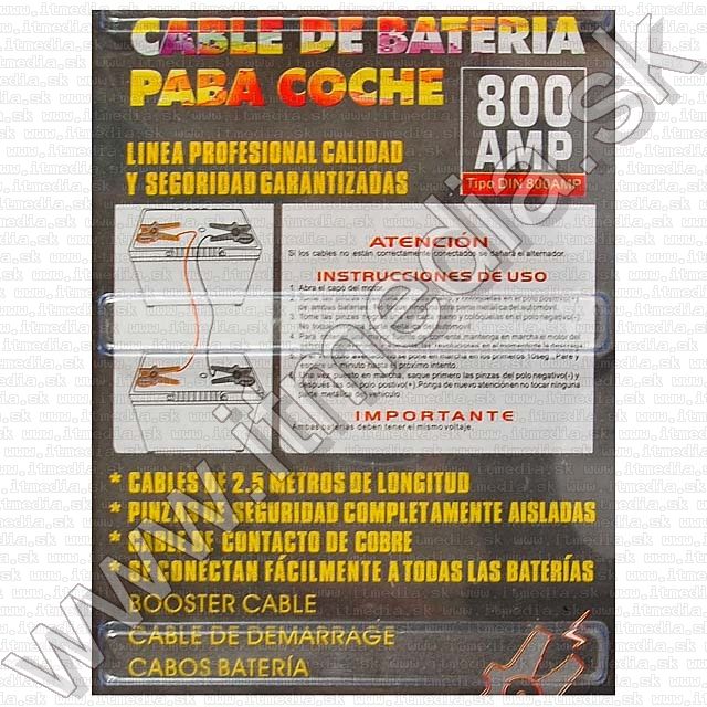 Image of Car Battery Booster Cable 2x2.5m (IT7691)