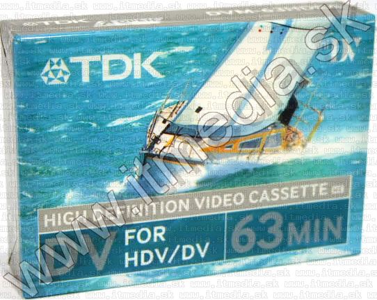 Image of TDK *Digital HD* DVM-63 mini DV cassette (IT3918)