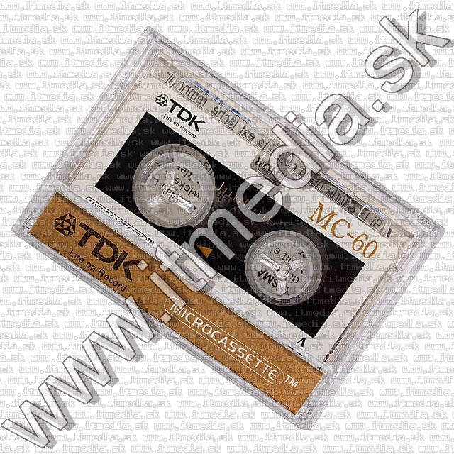 Image of TDK **MICRO** Audio Cassette MC60 (IT6607)