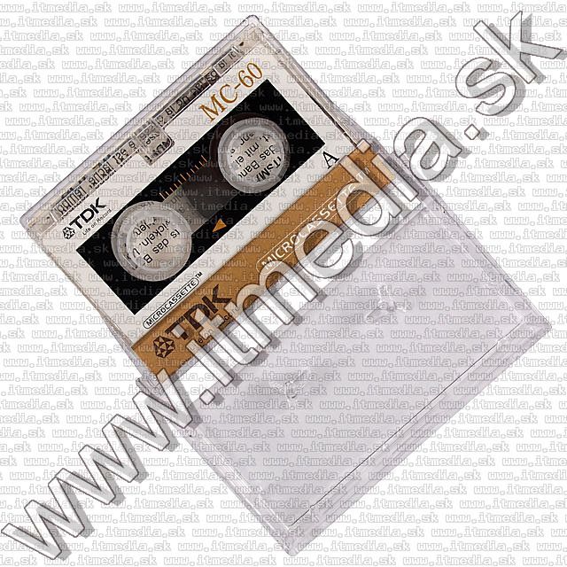 Image of TDK **MICRO** Audio Cassette MC60 (IT6607)