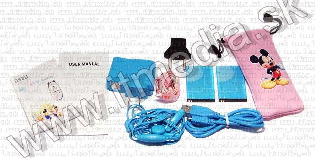 Image of Mickey Dual sim cellphone *Pink* (IT4649)