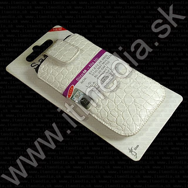 Image of Sakoja Cellphone Case Size *M* White (IT8097)
