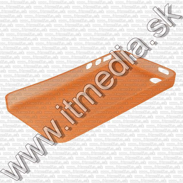 Image of iPhone 4-4S Ultra Vékony Hátlap tok *Narancs* (OEM) (IT9887)