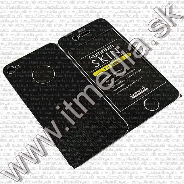 Image of iPHONE 4G Aluminium Skin *Black* (IT8111)