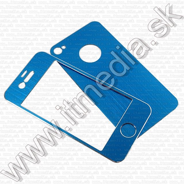 Image of iPHONE 4G Aluminium Skin *Blue* (IT8105)