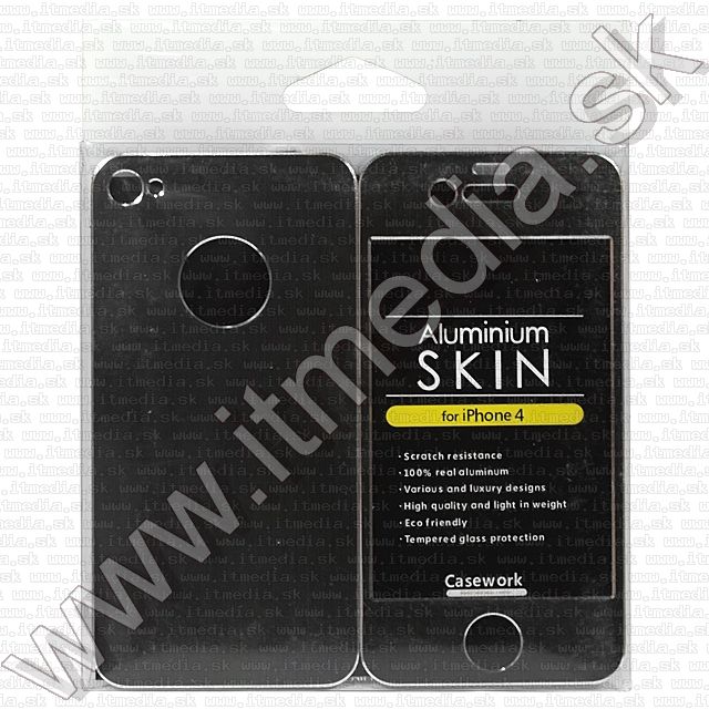 Image of iPHONE 4G Aluminium Skin *Grafit* (IT8110)