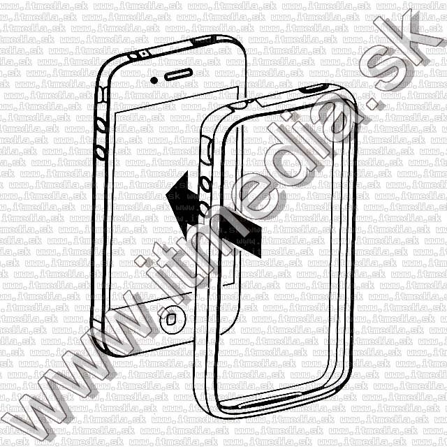 Image of iPHONE 4G Bumpers *Black* (Remanufactured) (IT7241)