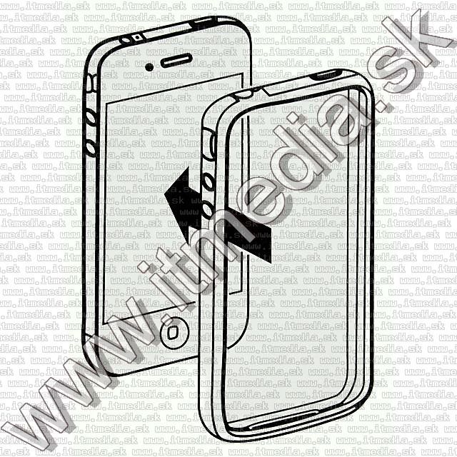 Image of iPHONE 4G Bumpers *White&amp;amp;amp;amp;Black* (Remanufactured) (IT8081)