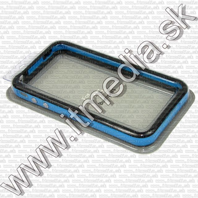 Image of iPHONE 4G Bumpers *Black&amp;amp;amp;amp;amp;Blue* (Remanufactured) (IT7238)