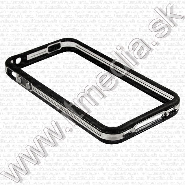 Image of iPHONE 4G Bumpers *Black&amp;Clear* (Remanufactured) (IT8082)