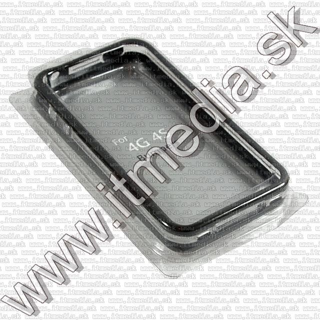 Image of iPHONE 4G Bumpers *Black&amp;amp;amp;amp;amp;Clear* (Remanufactured) (IT8082)