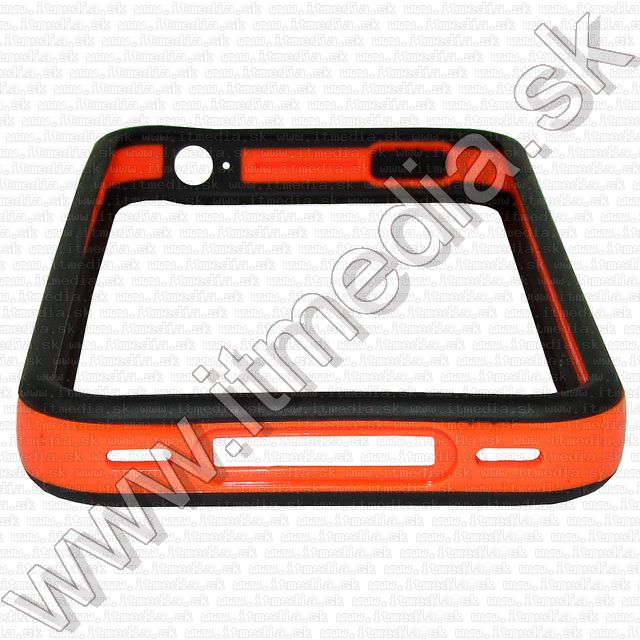 Image of iPHONE 4G Bumpers *Black&amp;amp;amp;Orange* (Remanufactured) (IT7233)