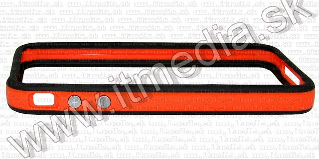 Image of iPHONE 4G Bumpers *Black&amp;amp;amp;amp;Orange* (Remanufactured) (IT7233)