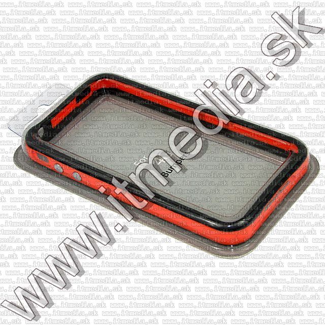Image of iPHONE 4G Bumpers *Black&amp;amp;amp;amp;amp;Orange* (Remanufactured) (IT7233)