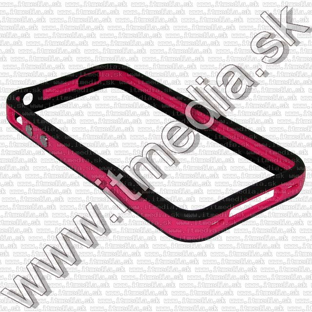 Image of iPHONE 4G Bumpers *Black&amp;Pink* (Remanufactured) (IT7231)