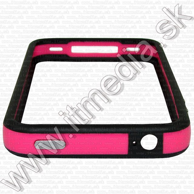 Image of iPHONE 4G Bumpers *Black&amp;amp;amp;amp;Pink* (Remanufactured) (IT7231)