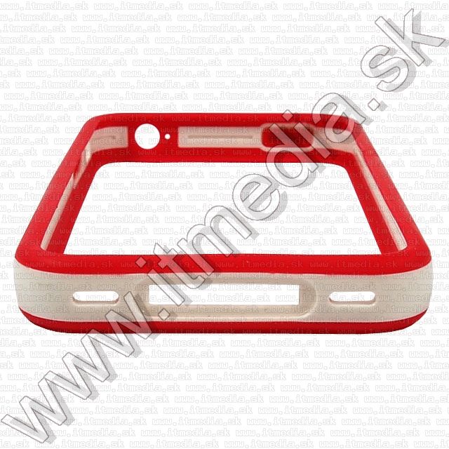 Image of iPHONE 4G Bumpers *Red&amp;amp;amp;White* (Remanufactured) (IT8302)