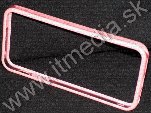 Image of iPhone 5-5S Bumpers *Pink&amp;amp;amp;amp;amp;amp;Transparent* (OEM) (IT8557)