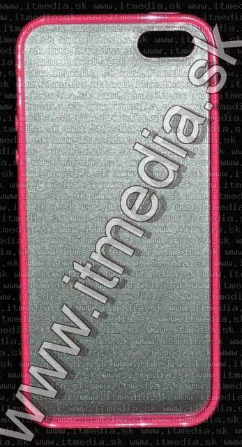 Image of iPhone 5-5S TPU case *Pink-Transparent* (OEM) (IT8562)