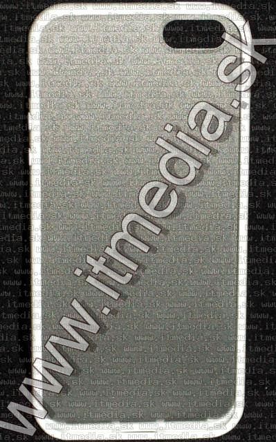 Image of iPhone 5-5S TPU case *White-Transparent* (OEM) (IT8563)