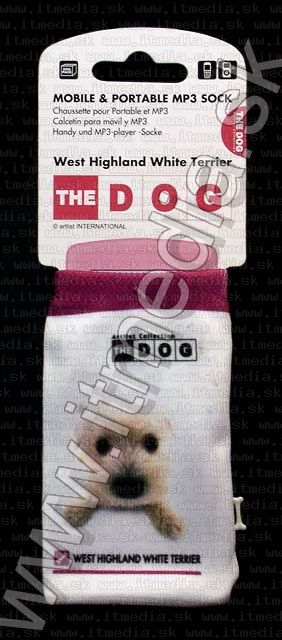 Image of The Dog Cellphone Sock *Westie* (IT4776)
