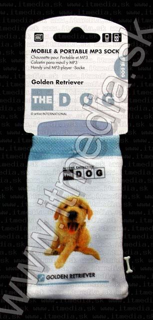 Image of The Dog Cellphone Sock *Golden Retriever* (IT4779)