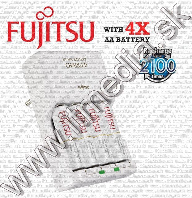 Image of Fujitsu Battery Charger (Basic) AA,AAA + 4xAA 1900mAh ACCU (IT10956)