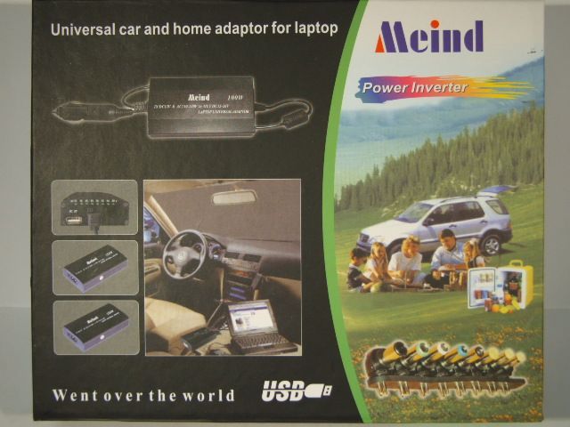 Image of NANDAO Universal Laptop CAR Charger 12-230V 100Watt !NOGAR! (IT1018)