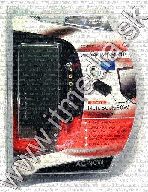 Image of Universal Laptop Home Charger 230V 90Watt C90U (IT5211)