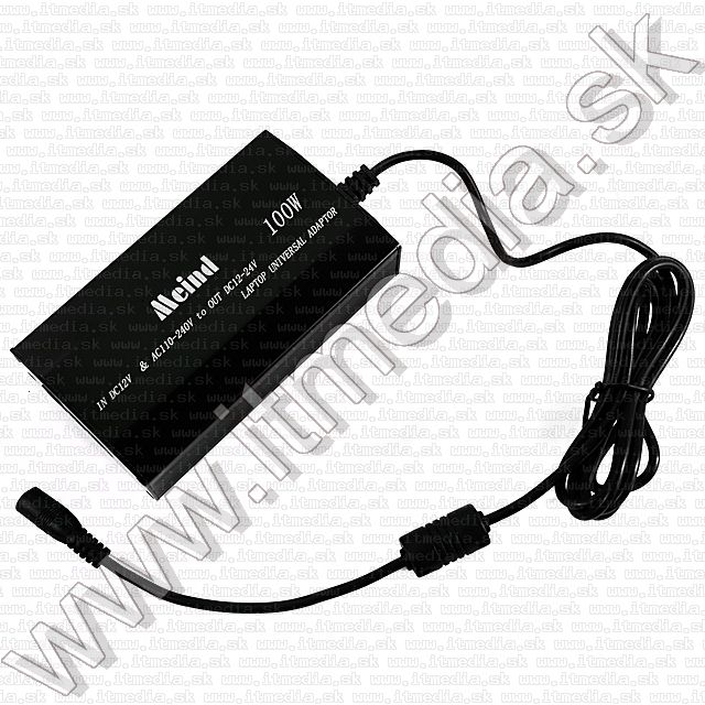 Image of Meind Universal Laptop CAR Charger 12-230V 100Watt LCD (IT7328)
