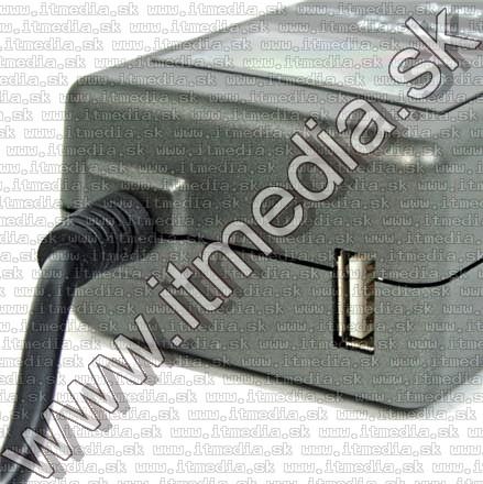 Image of Omega Universal Notebook (Laptop) charger with LED 90W + USB (IT7290)