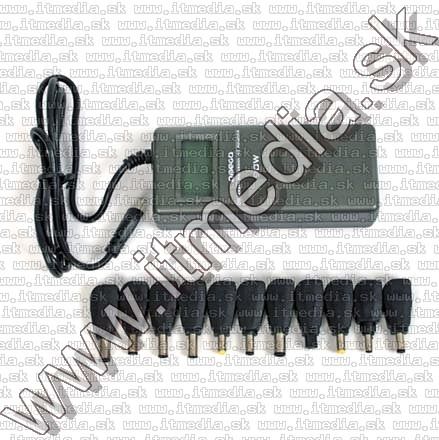 Image of Omega Universal Notebook (Laptop) charger with LED 90W + USB (IT7290)