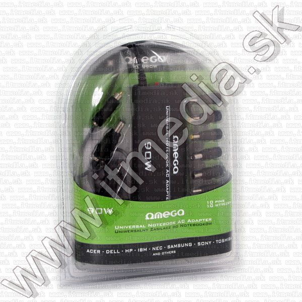 Image of OMEGA Univerzális Laptop töltő 90W (40519) (IT7926)
